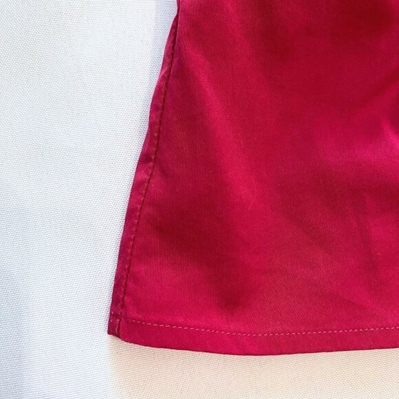 HUGO BOSS BALAINA SLEEVELESS RUCHED BUTTON DOWN BLOUSE - 4 - Picture 7 of 8